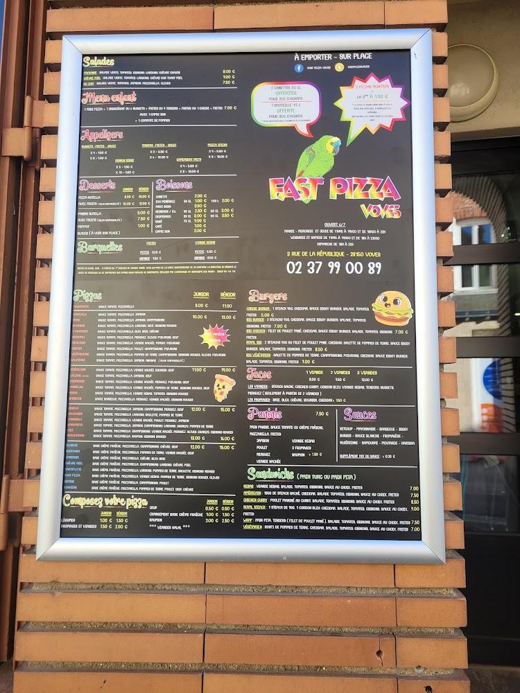 Fast Pizza - Menu Image 1