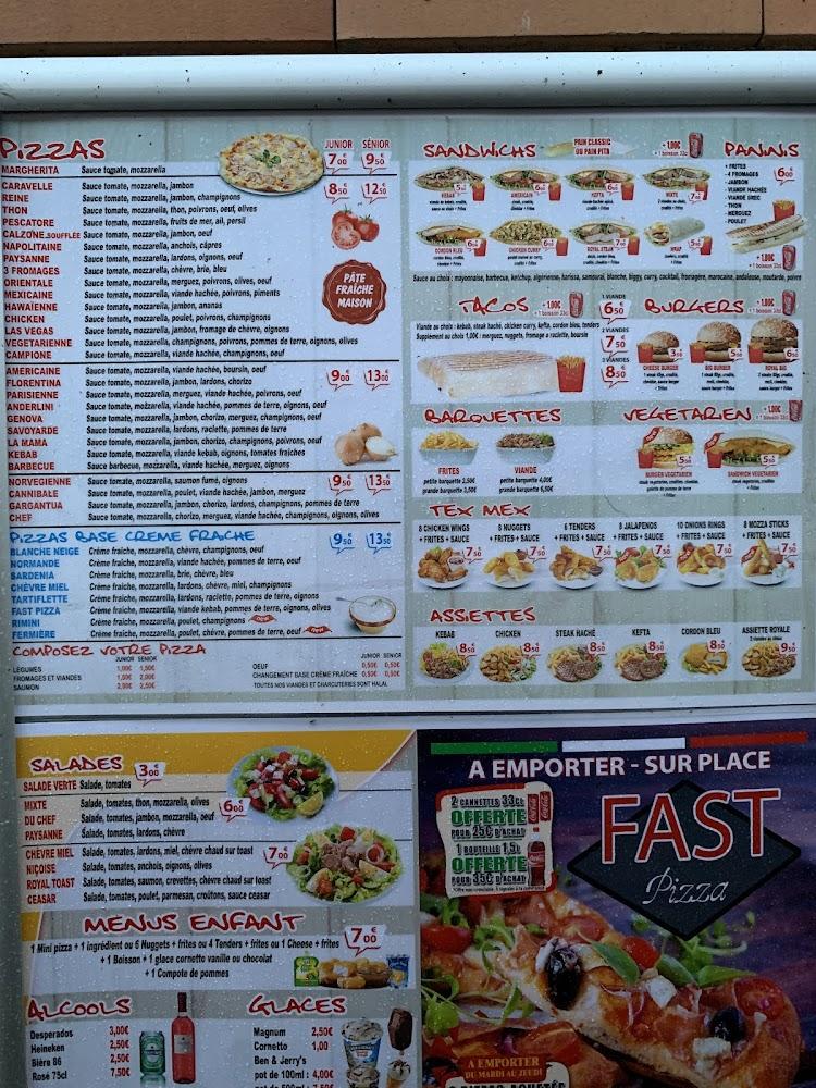 Fast Pizza - Menu Image 2