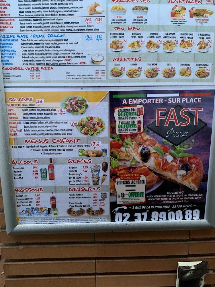 Fast Pizza - Menu Image 3